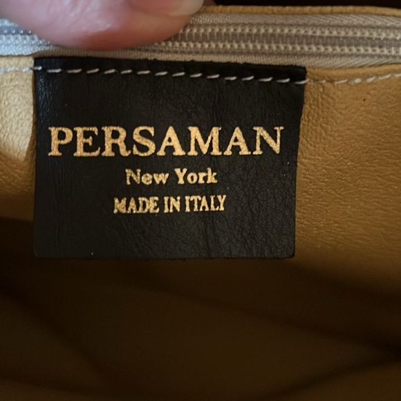 Persamam New York Snake Print Handbag - Picture 2 of 11